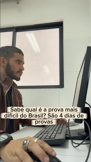 A PROVA mais DIFÍCIL do BRASIL 🇧🇷