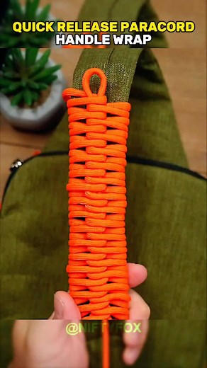 Quick Release Paracord Handle Wrap Tutorial