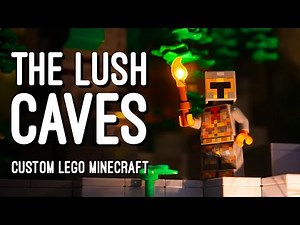 Lush Cave Expansion | Custom LEGO Minecraft World