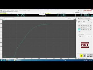 HST Electronic universal testing machine software operation demonstration video/WDW