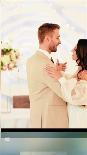 Their Dream Wedding Kiss 💖✨#WeddingKiss #WeddingShorts #LoveStory #BrideAndGroom #couple #love