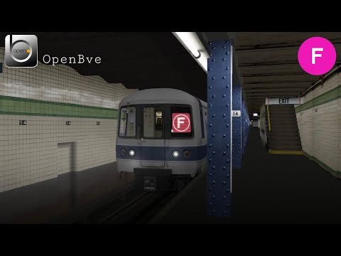 OpenBVE Quickie : 1972 R44 [F] At 14th Street