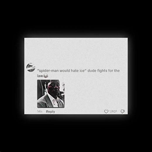 OUR goat would never support ice #spiderman #fyp #speakup #marvel #edit