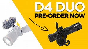 4.8K views · 44 reactions | Our revolutionary new V-Mic D4 Duo is now available for pre-order: https://bit.ly/D4PreOrder With two cardioid capsules, one front-facing and one-rear facing, you can now capture the WHOLE scene with just one on-camera microphone! | Deity Microphones | Facebook