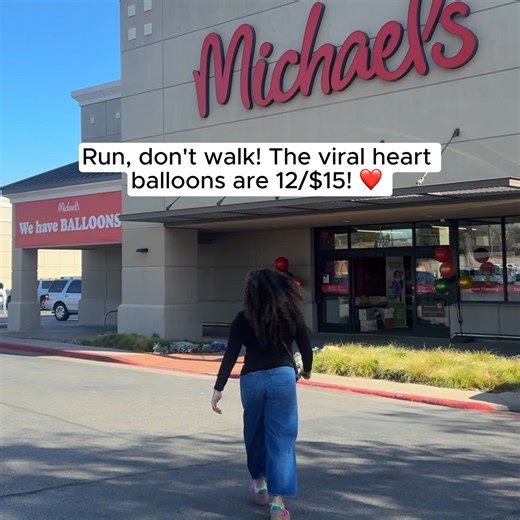 Set a heartfelt scene with balloons! ❤️🎈Order your balloons up to 4 days in advance. | Michaels Stores