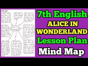 7th Standard English || Alice in Wonderland || Lesson Plan and Mind map || Samacheer Kalvi