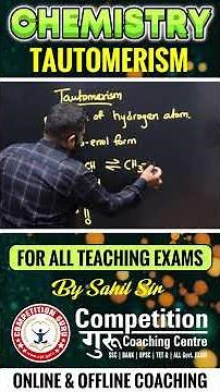 Tautomerism Explained in Simple Way | Master Chemistry Trick | CTET, PSTET, HTET, Master Cadre