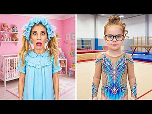 KIDS VS PARENTS IN EXTREME CHALLENGES! | Rebecca Zamolo