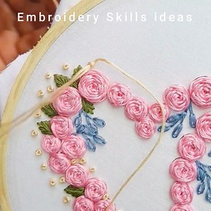 367K views · 3.8K reactions | Amazing floral embroidery for beginners #hoops #needlework #stitch #foryou | Embroidery Skills ideas | Facebook