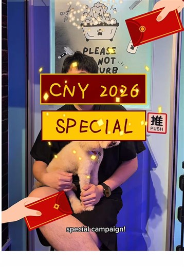Get Your Pets Groomed for Chinese New Year Celebration