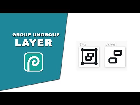 How to group ungroup layer in Photopea