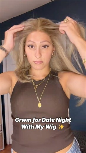 Get Ready With Me for Date Night: Effortless Blonde Wig Transformation | UniWigs Isabella