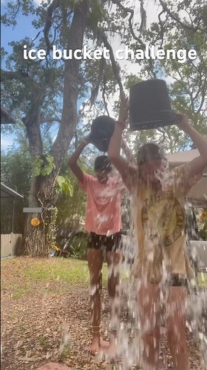 Ice bucket challenge!!