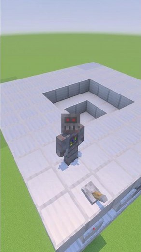 Simple 4x4 Double Vault Trap Door [Bedrock] #minecraft #tutorial #gaming
