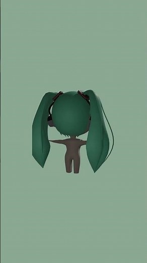 make Sd miku(WIP) #miku #sd #3dmodeling #blander