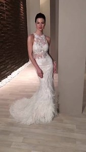 1.2K views · 29 reactions | As light as a feather | We're backstage at the #DemetriosBride photoshoot for our new collection! Follow us on Snapchat for exclusive access: DemetriosBride | Demetrios | Facebook