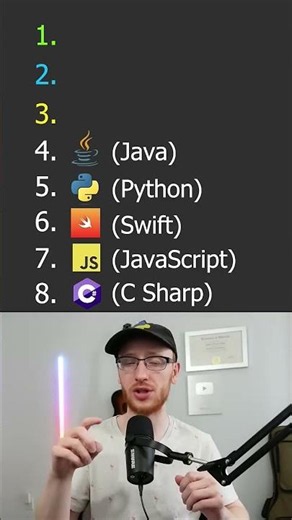 Top 8 fastest programing languages in 2026 #coding