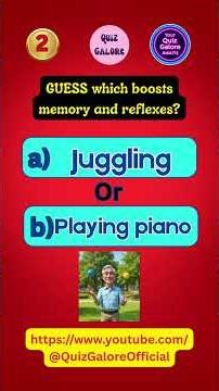 Quiz - Brain Gym for Seniors 🧠 Gentle Memory, Focus & Thinking Exercises #trivia #generalknowledge