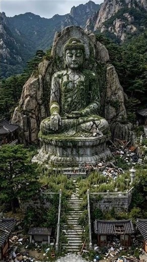 번뇌의 이끼를 닦아내고 청정한 불성을 드러내다.[Cleansing the Moss of Afflictions, Revealing the Pure Buddha-Nature]