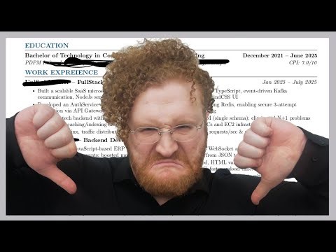 Why Entry Level Software Engineers FAIL to Get Interviews | Recruiter Reviews Resumes Ep 237