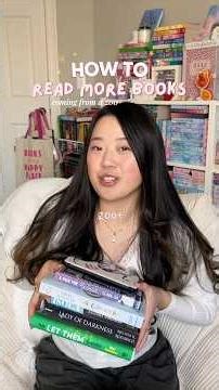 HOW TO READ MORE 🌟📚 my five best reading tips! #booktube #booklover #readingtips #bookworm