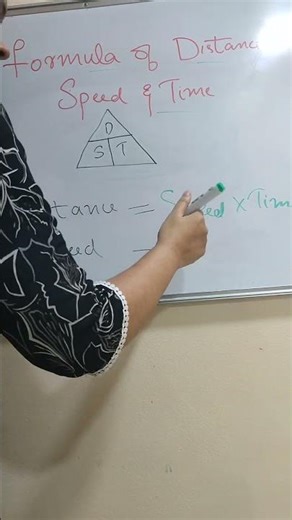 Distance, speed, time trick #trending #education