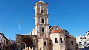 Saint Lazarus Church in Larnaca, Cyprus. Dec 2019. Is a late 9th century church located in the heart of Larnaka City, Cyprus. It is named from Lazarus of Bethany in which Jesus raised from the dead.