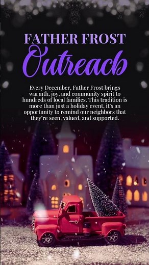 🎁 Father Frost Outreach 2025 | Bringing Joy & Hope to Chicago’s Southside & Westside Families 🎅💜