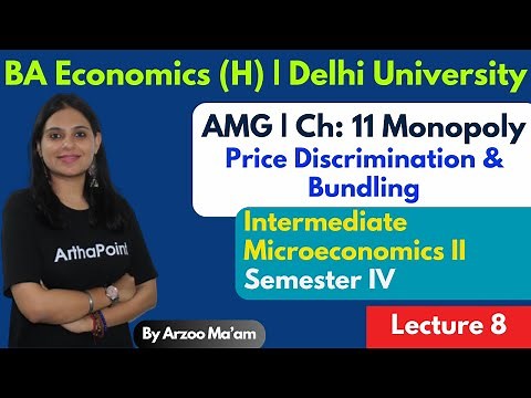 Ch 11 Price Discrimination and Bundling | AMG Microeconomics | Intermediate Microeconomics II Eco(H)