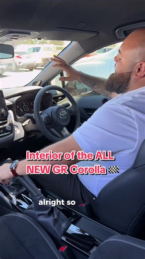 Explore the Impressive Interior of the ALL-NEW GR Corolla