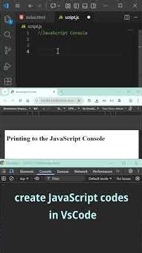 JavaScript outputs to the console. #javascript #coding #webdev #jsbeginners #programmingtips #tech
