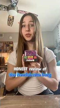 NEEDOH NICE BURG REVIEW!#needoh#squishy#asmr#review#reccomended#satisfying#stressball#icecube#slay