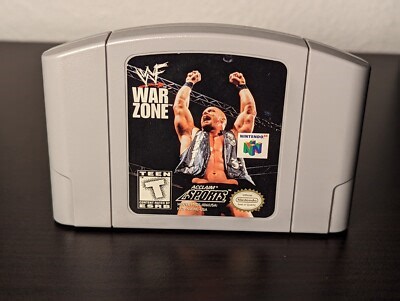 WWF War Zone - Nintendo N64 Game Authentic - Video Showing It Work | eBay