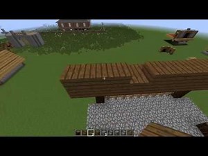 Minecraft Tutorial - How to Build a Medieval Bridge!