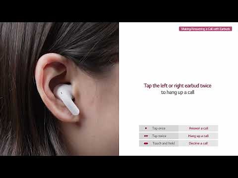 [LG EarBuds] LG Tone Free T90 Quick Start Guide