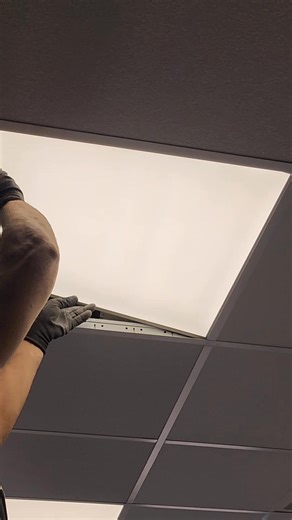 5K views · 40 reactions | installation de panel led 60x60 تركيب لوحة ليد 60×60 | كهرباء عام | Facebook