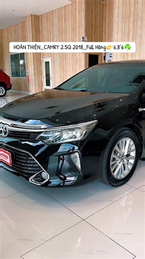 2018 Toyota Camry 2.5Q, top-of-the-line full option, just detailed at Toyota Sure Tan Cang #camryq
