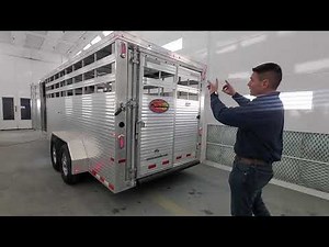 2021 Sundowner 20' Gooseneck Rancher Express Aluminum Combo Stock Gooseneck Trailer Livestock Horse