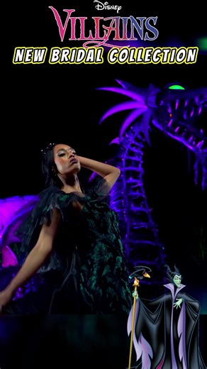 2.5K views · 32 reactions | Wicked NEW Disney Villain Inspired Bridal Dresses #disneybridal #villainbridalwear #villainbridalcollection #maleficent #Ursula #evilqueen #jafar #maleficentweddinggown #ursulaweddinggown #eveilqueenweddinggown #jafarweddinggown #disneyfans #magickingdom #waltdisneyworldresort #disneybridalfashion #disneyfashionshow | Disney Dave | Facebook