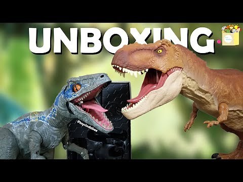 ALPHA TRAINING BLUE | Jurassic World | Mattel | Unboxing | Toys InDaBox