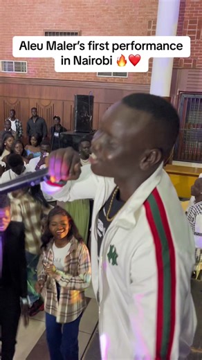 Aleu Maler's Debut Performance in Nairobi🔥❤️