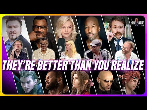 Final Fantasy VII Remake Trilogy Voice Actors Break Down the Acting Process