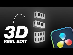 3D Reel Edit Breakdown | DaVinci Resolve Motion Graphics Fusion Tutorial
