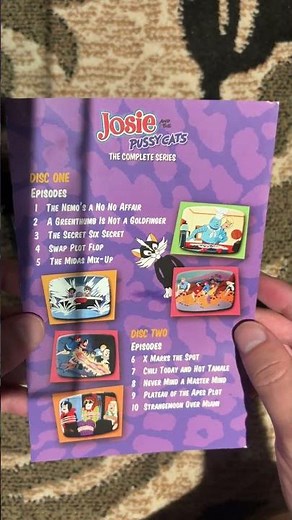 Josie and the Pussycats Complete series (dvd haul)
