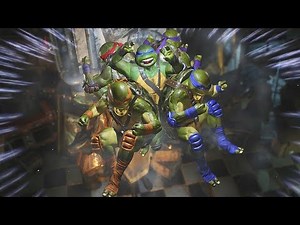 Injustice 2: TMNT Leonardo Vs Raphael | All Intro/Interaction Dialogues & Clash Quotes + Super Moves