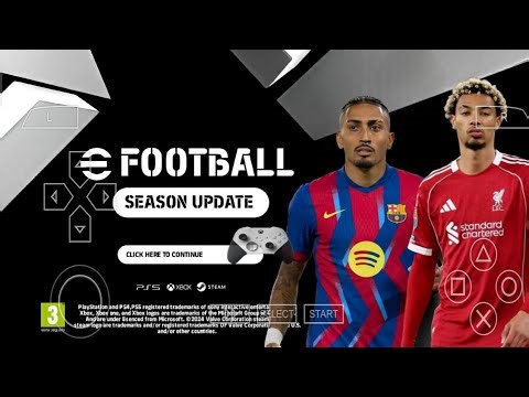 eFootball 2026 PPSSPP ORIGINAL ISO DOWNLOAD PES 2026 PSP FULL KITS 26 & TRANSFERS 4K GRAPHICS