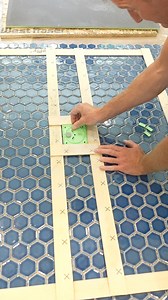 Tiling a Shower doesn't have to be complicated or overwhelming 😃 Here are the top tips for cutting shower floor tile that I think will help: 1. Template the shower floor 🔥 This tremendously helps out with avoiding sliver cuts and providing a full overview look of what you are about to cut 2. Use a flexible drain grate/cover that allows you to center drain with tile 💥 HYDROBLOK makes a very easy drain system that allows for adjustment 3. Avoid cutting mosaic tiles on a wet saw 💦 Many tiles wi