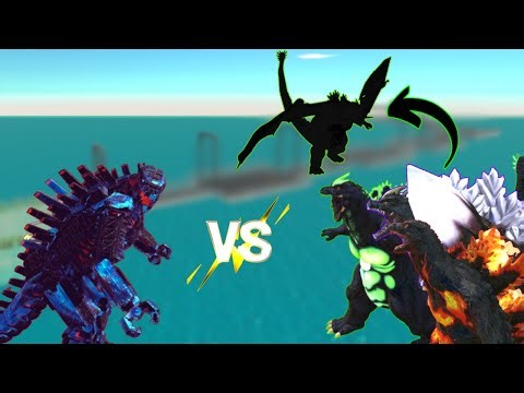 Evolved Mechagodzilla Rescue Godzilla 2021 from Super Godzilla in ARBS