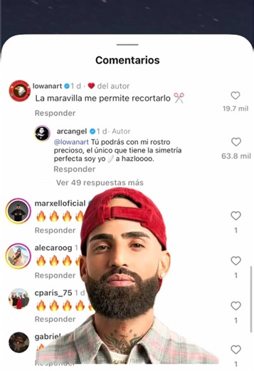 Arcángel responde: “Tú podrás con mi rostro precioso” — clip viral