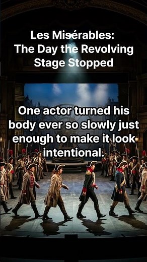 Les Misérables: The Day the Revolving Stage Stopped